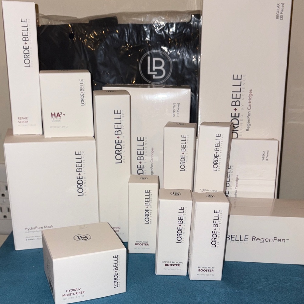 Lorde + Belle Skincare Set & Regen Pen!!!